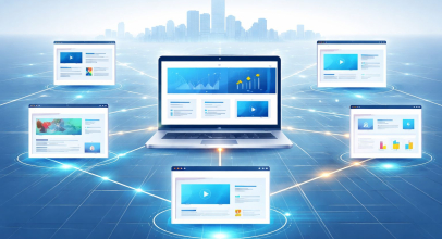 Promoting a project through a network of your own websites